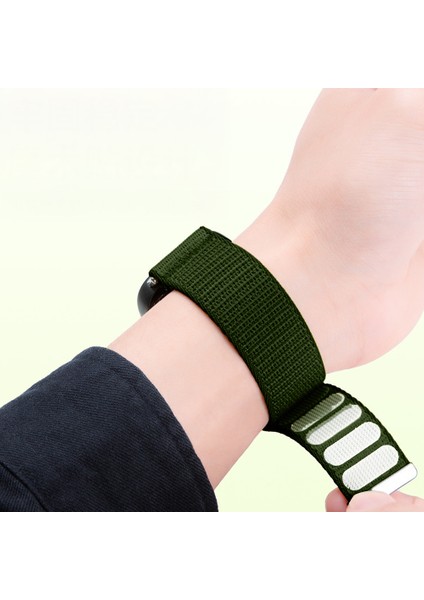 Samsung Galaxy Watch 8 44MM 40MM 47MM Ile Uyumlu Naylon Spor Loop Kordon Ayarlanabilir Rahat ve Dayanıklı modelleri