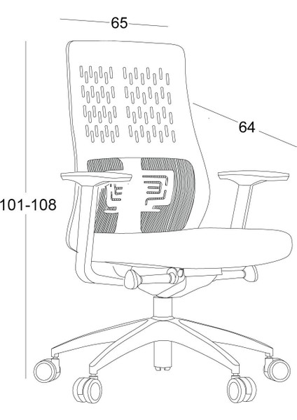Flexo Ofis | Çalışma | Oyuncu Sandalyesi | Şef Siyah modelleri