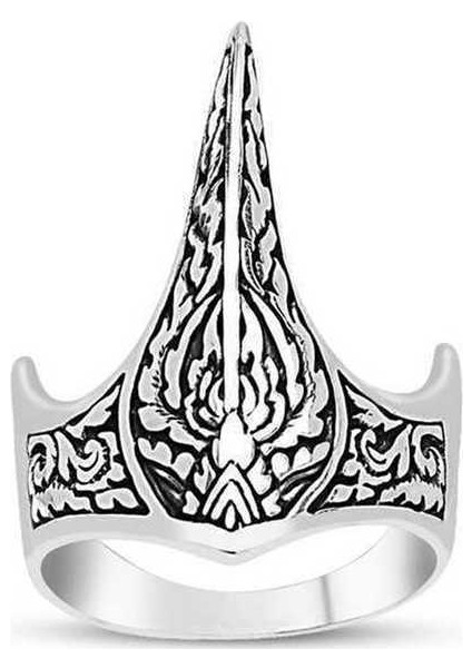 Gümüş Okçu Zihgir Yüzüğü - 19