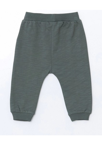 Lcw Baby Ekru Bisiklet Yaka Baskılı Erkek Bebek Sweatshirt ve Eşofman Alt 2'li indirimleri