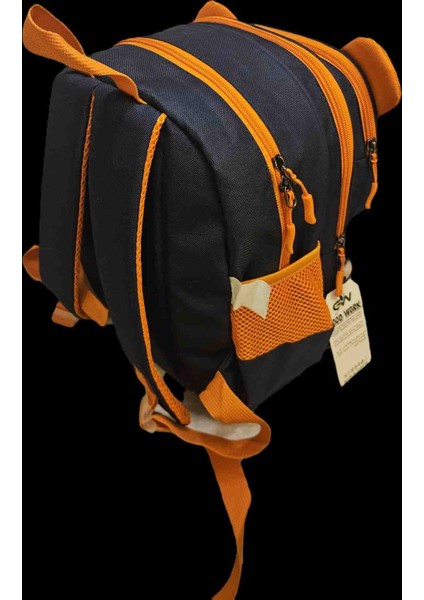 Turuncu Sevimli Figürlü Anaokulu Çanta Takımı indirimleri