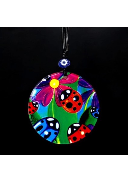 Uğur Böcekli Cam Duvar Dekoru Hediyelik Süs fiyatları