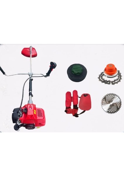Yan Tırpan 52 cc Benzinli Ot Biçme Makinesi CG520 fiyatları