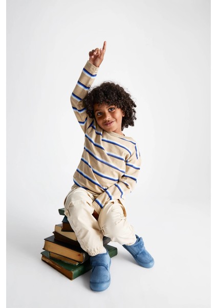 21-30 Numara Arası Color Panduf - Kot Mavisi