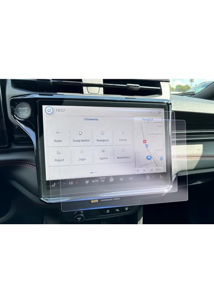 Ford Puma 2025 Model 12 Inç Multimedya ve Navigasyon Ekranı Uyumlu 9h Nano Ekran Koruyucu