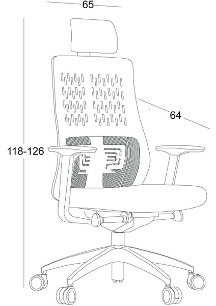 Flexo Ofis | Çalışma | Oyuncu Sandalyesi | Makam Siyah modelleri