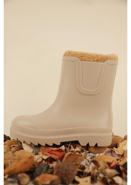 24-34 Numara Bej Renk Kız Çocuk Tokıo Borreguito Igor Çizme indirimleri