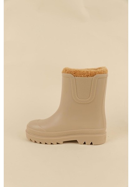 24-34 Numara Bej Renk Kız Çocuk Tokıo Borreguito Igor Çizme