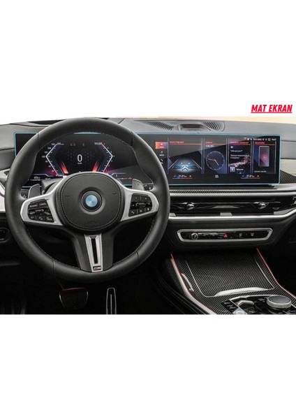 Bmw 520I Gösterge Panel ve Bilgi Ekran Uyumlu Mat Ekran Koruyucu modelleri