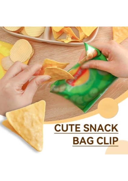 Cips Şeklinde Poşet Klipsleri modelleri