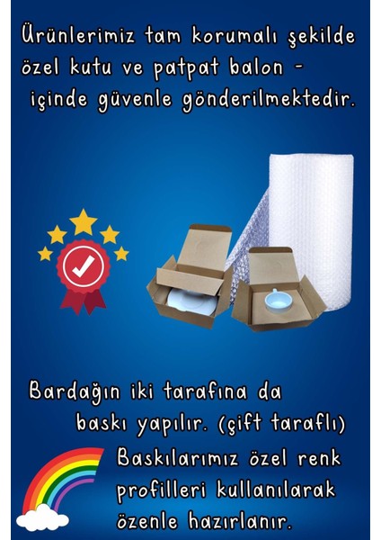 Mantarcı Meslek Baskılı Türk Kahvesi Fincanı Tabaklı Kişiye Özel Model 5 fiyatları