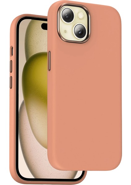 iPhone 15 Uyumlu Rosana Silikon Kılıf