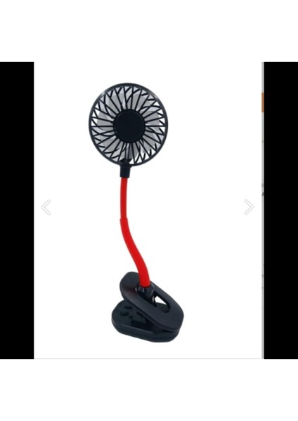 Ayarlanabilir Kıskaçlı Masa Üstü Mini Vantilatör