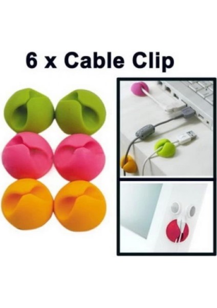 Kablo Sabitleyici Aparat 6 Adet modelleri