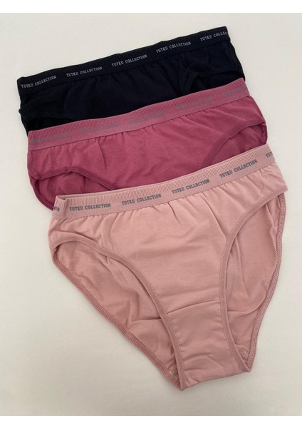 Kadın Perla Bikini Külot 6'lı Paket-Kombin modelleri