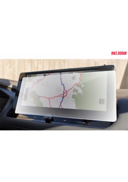 Nissan Qashqai 2025 Navigasyon ve Multimedya Uyumlu Mat Ekran Koruyucu