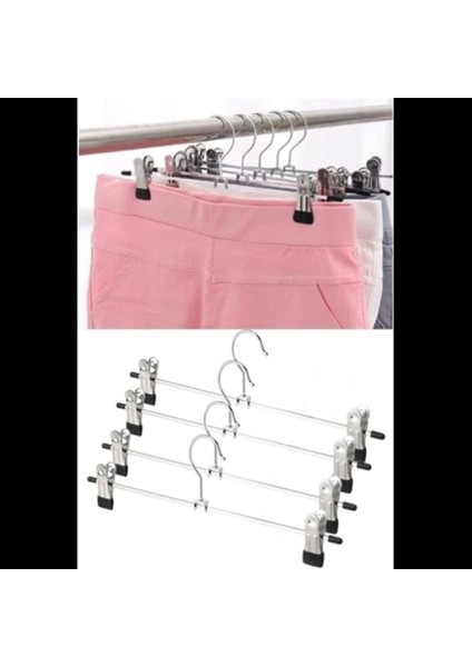 Mandallı Etek Askısı 40 Cm.