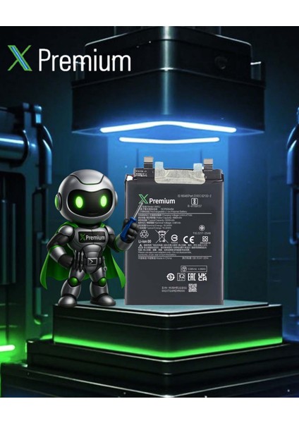 Xpremium Xiaomi Redmi 13 Pro Plus 5g (BM5U) Batarya – 5000 Mah Süper Yüksek Kapasiteli Güçlendirilmiş Pil fiyatları