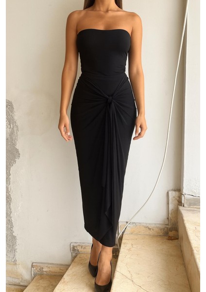 5 Farklı Model Bağlanabilen Sandy Kumaş Etek