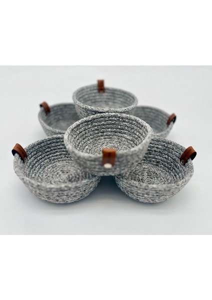 Ebişey Dekoratif Jüt Iplikten Elyapımı Yıkanabilir Çerezlik fiyatları