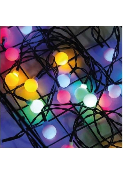 3m 20 LED Beyaz Top Rgb Işık Pilli 2 Kademeli modelleri