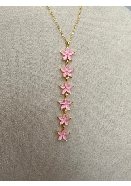 Y Kolye Çiçekli fiyatları