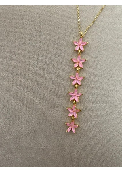 Y Kolye Çiçekli modelleri