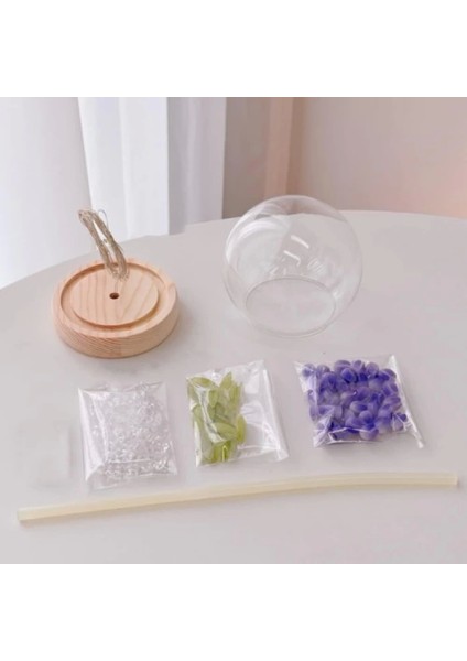 LED Işıklı Kendin Yap Lale Cam Küre fırsatları