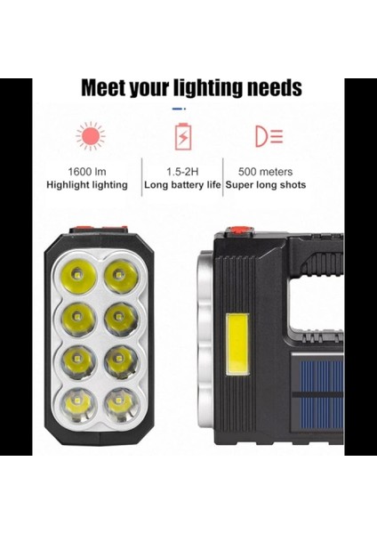 Güneş Enerjili Kamp Av Feneri modelleri