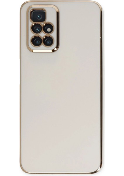 Xiaomi Redmi 10 2022 Kılıf Volet Silikon - Beyaz - NEO2040-1653