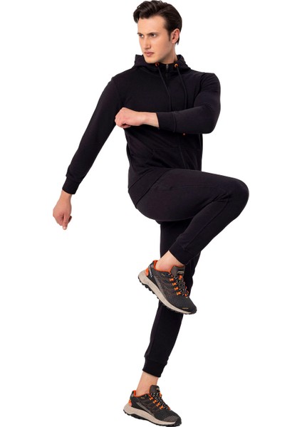 Scole Erkek Siyah Sweatshirt