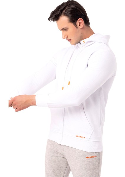 Scole Erkek Beyaz Sweatshirt