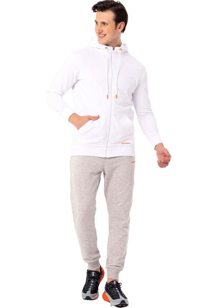 Scole Erkek Beyaz Sweatshirt