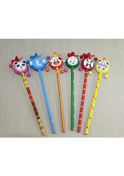 Ahşap Hayvan Figürlü Kurşun Kalem