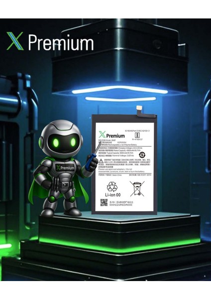 Xpremium Xiaomi Redmi 12 (BN5F) Batarya – 4900 Mah Süper Yüksek Kapasiteli Güçlendirilmiş Pil fiyatları