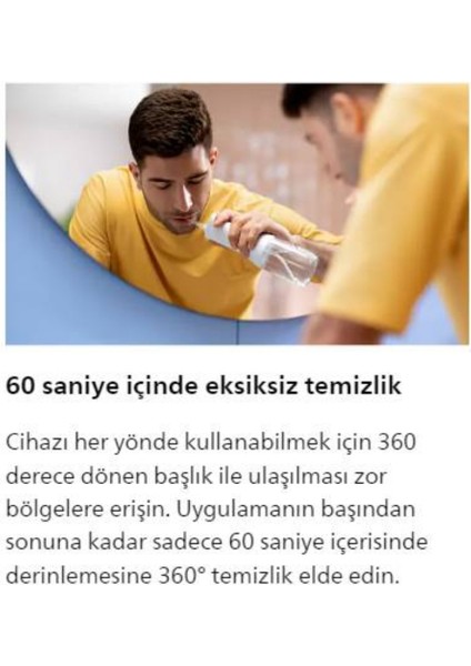 Sonicare Cordless Power Flosser 3000 HX3826/31 Ağız Duşu