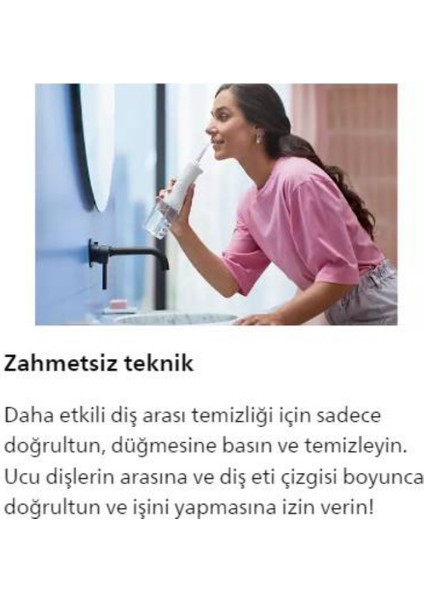 Sonicare Cordless Power Flosser 3000 HX3826/31 Ağız Duşu