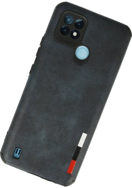 Realme C21 Kılıf Loop Deri Silikon - Lacivert - NEO2715-4322 fiyatları