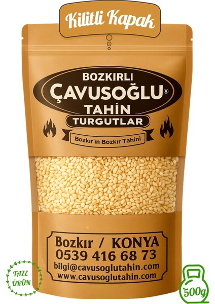 Çavuşoğlu Çiğ Susam (Kavrulmamış) 500g