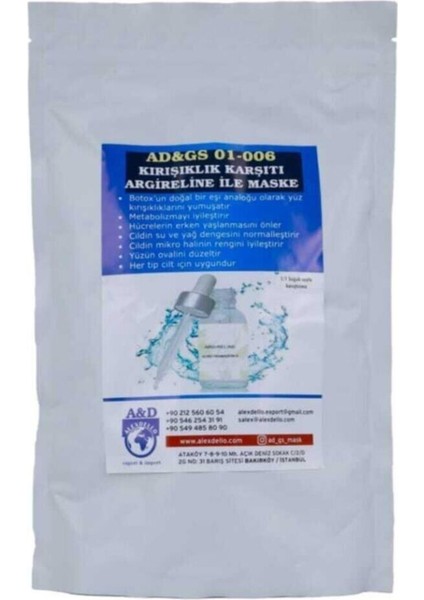 Kırışıklıklar Karşıtı Argireline ile Maske