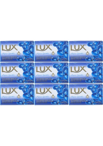 Sabun 80GR Aqua Sparkle (Su Gibi Işıltı) (9 Lu Set)