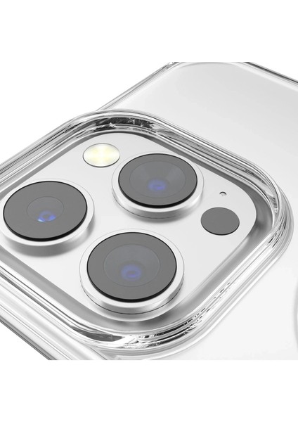 iPhone 16 Pro Max Gleam Pc Sert Magsafe Kılıf - Şeffaf - NEO8019-5771 fırsatları