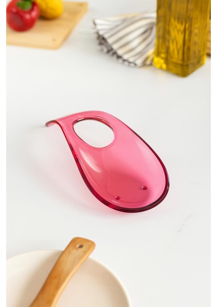 Akrilik Mürdüm Tezgah Üstü Kirli Kaşıklık & Kepçe Altlığı modelleri