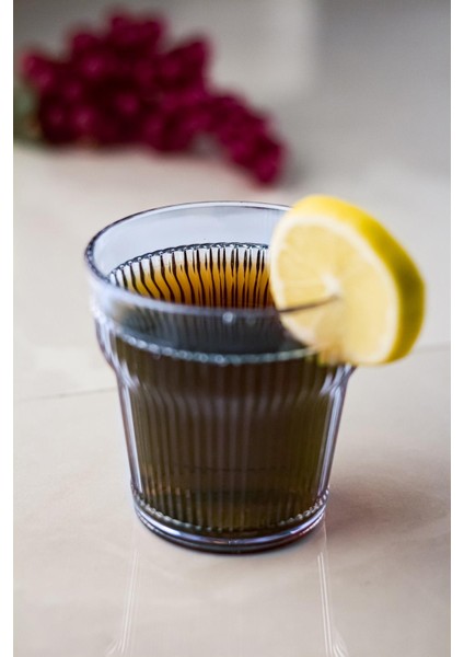 Akrilik Lacivert Tekli Kısa Bardak & Su Meşrubat Kahve Yanı Bardağı 300 ml ( Cam Değildir ) fiyatları