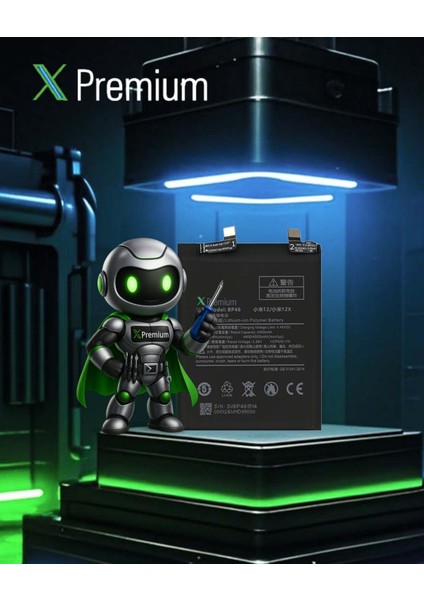 Xpremium Xiaomi Mi 12 (BP46) Batarya – 4500 Mah Süper Yüksek Kapasiteli Güçlendirilmiş Pil fiyatları