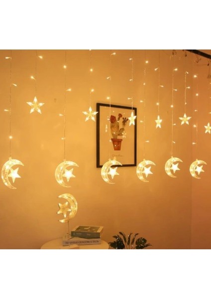 Ay Yıldız Perde LED Gün Işığı MZ6200-268