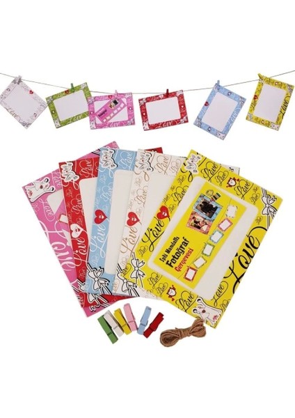 Çerçeveli Mandalli Ipli Albüm fiyatları