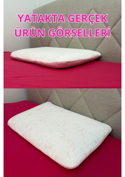 1-8 Yaş Çocuk Yastığı Sertifikalı, Ten Hissiyatlı Pamuklu Özel Kılıf, Nefes Alan Bütün Visco Sünger modelleri