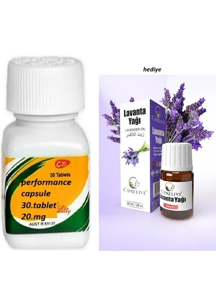Erkeklere ÖZEL_CIALİS20MG_30_TABLET Güç Performans Orj