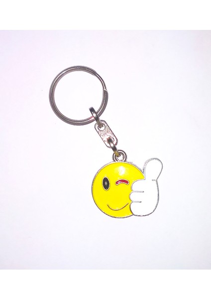 Metal Emoji Anahtarlık